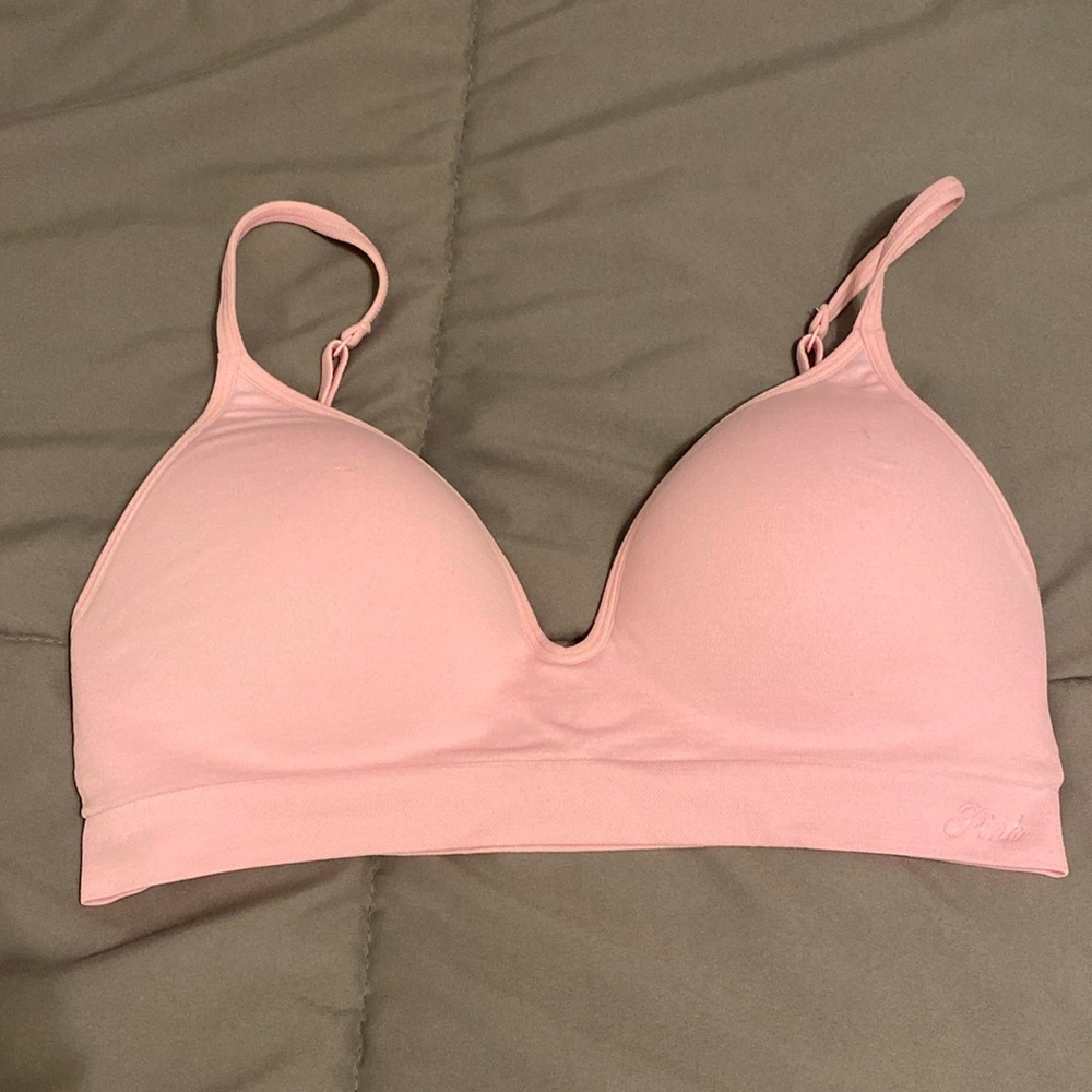 PINK Seamless push-up bra